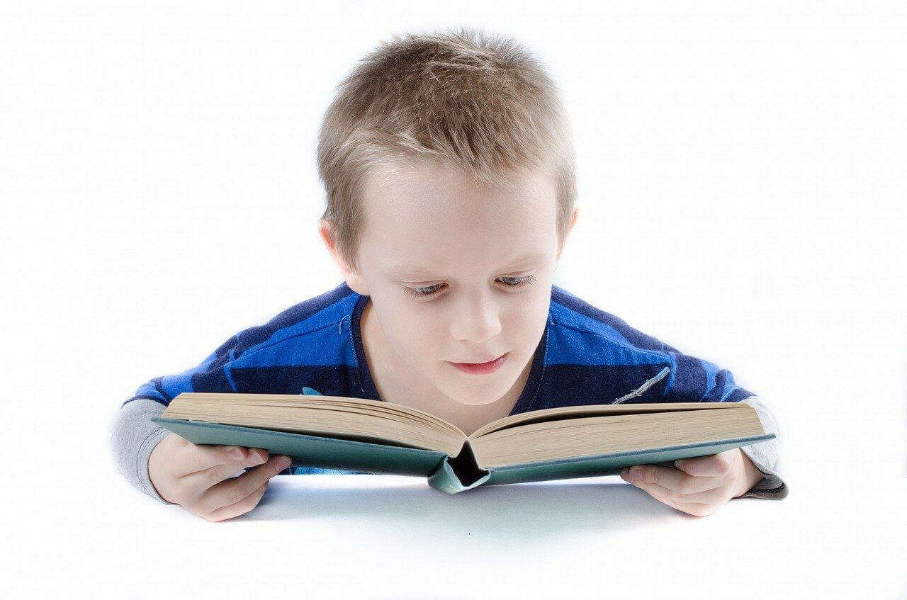 Child with reading challenges due to Dyslexia