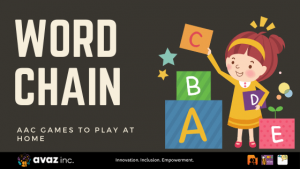 Word Chain AAC game