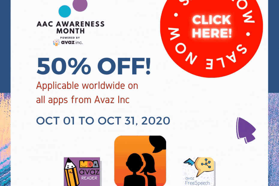 AAC Awareness Month Discount