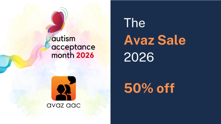 Celebrate Autism Acceptance Month: 50% Off Avaz AAC
