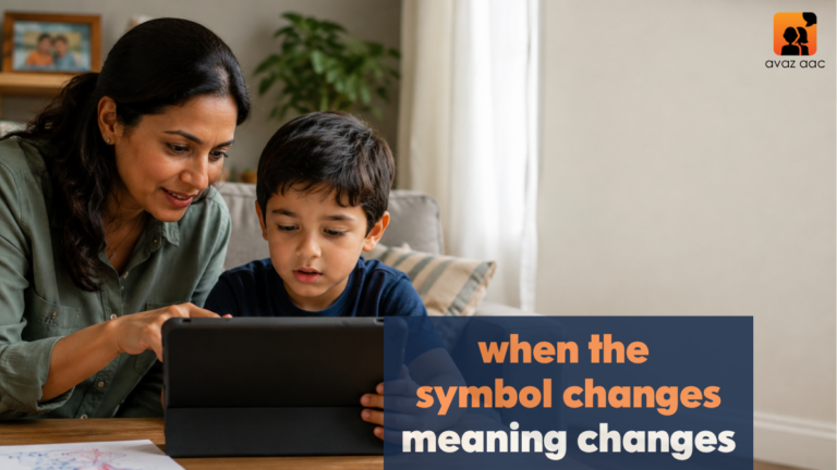 When the Symbol Changes in AAC, Meaning Changes Too